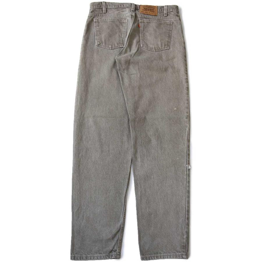 Levi's（リーバイス） 90s USA製 550 ダメージ 先染め カラーデニム