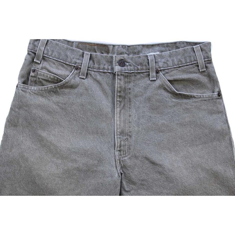 Levi's（リーバイス） 90s USA製 550 ダメージ 先染め カラーデニム