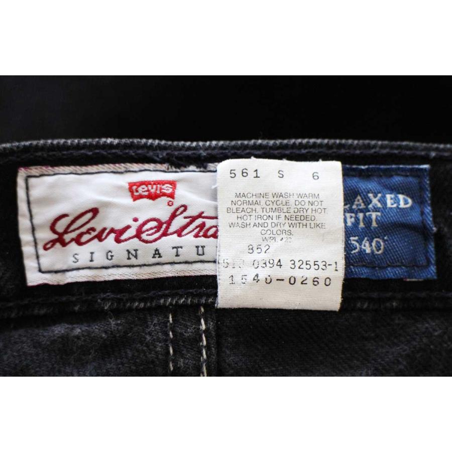 Levi's（リーバイス） 90s USA製 SIGNATURE 540 ブラック デニムパンツ