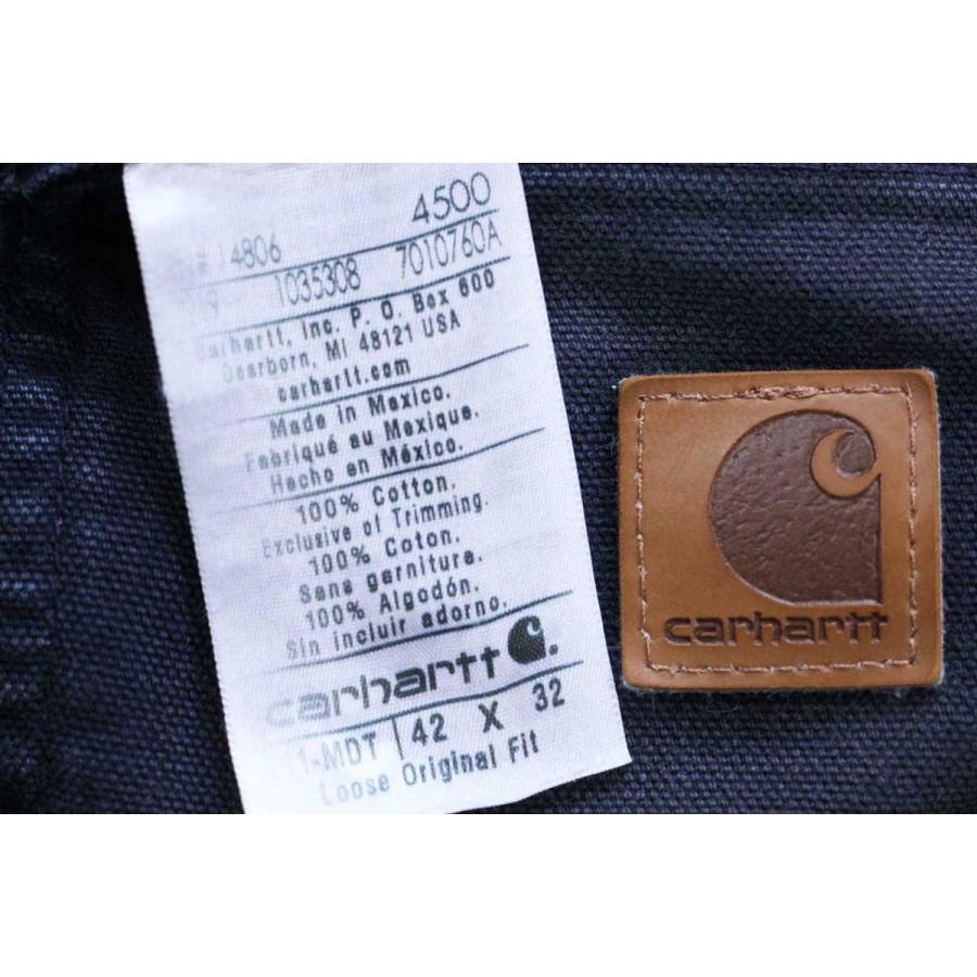 Carhartt（カーハート） メキシコ製 ダメージ&ブリーチ ダック地