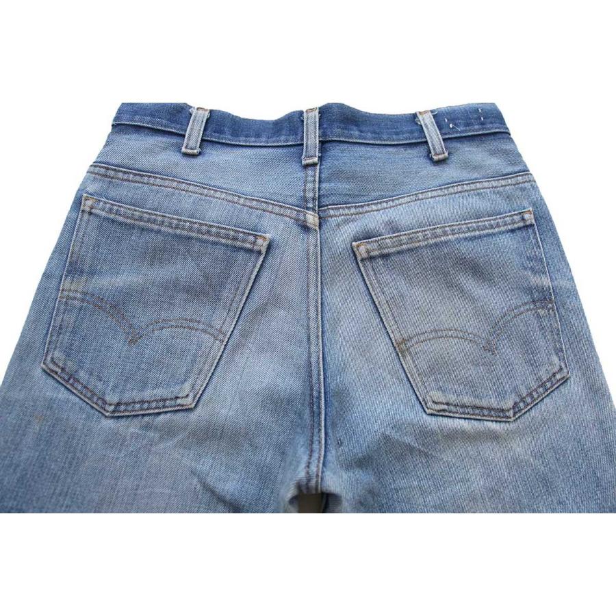 Levi's（リーバイス） 70s USA製 646 デニムパンツ ヒゲ W32 L31