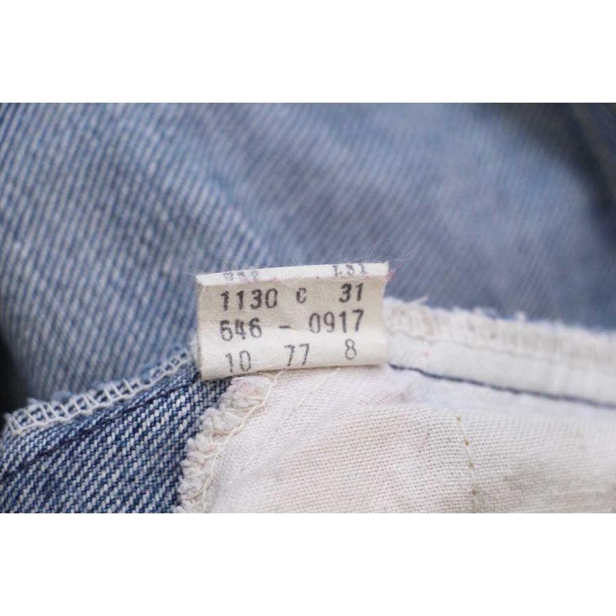 Levi's（リーバイス） 70s USA製 646 デニムパンツ ヒゲ W32 L31