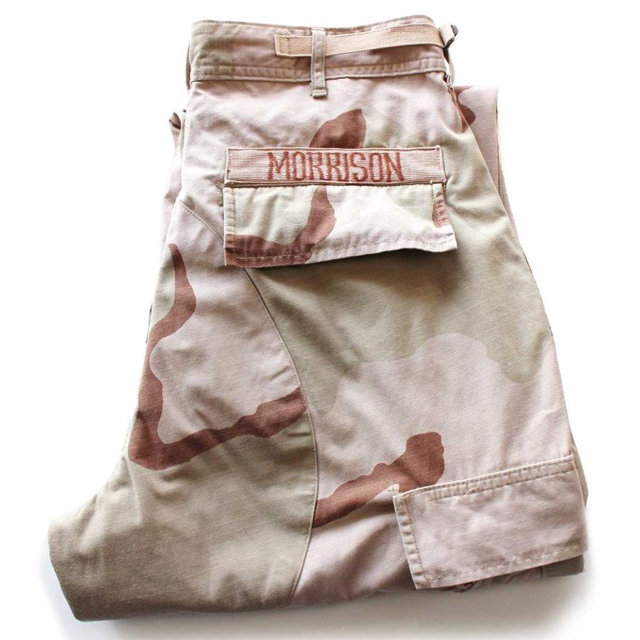 MILITARY（ミリタリー） 90s 米軍 U.S.ARMY パッチ付き デザートカモ