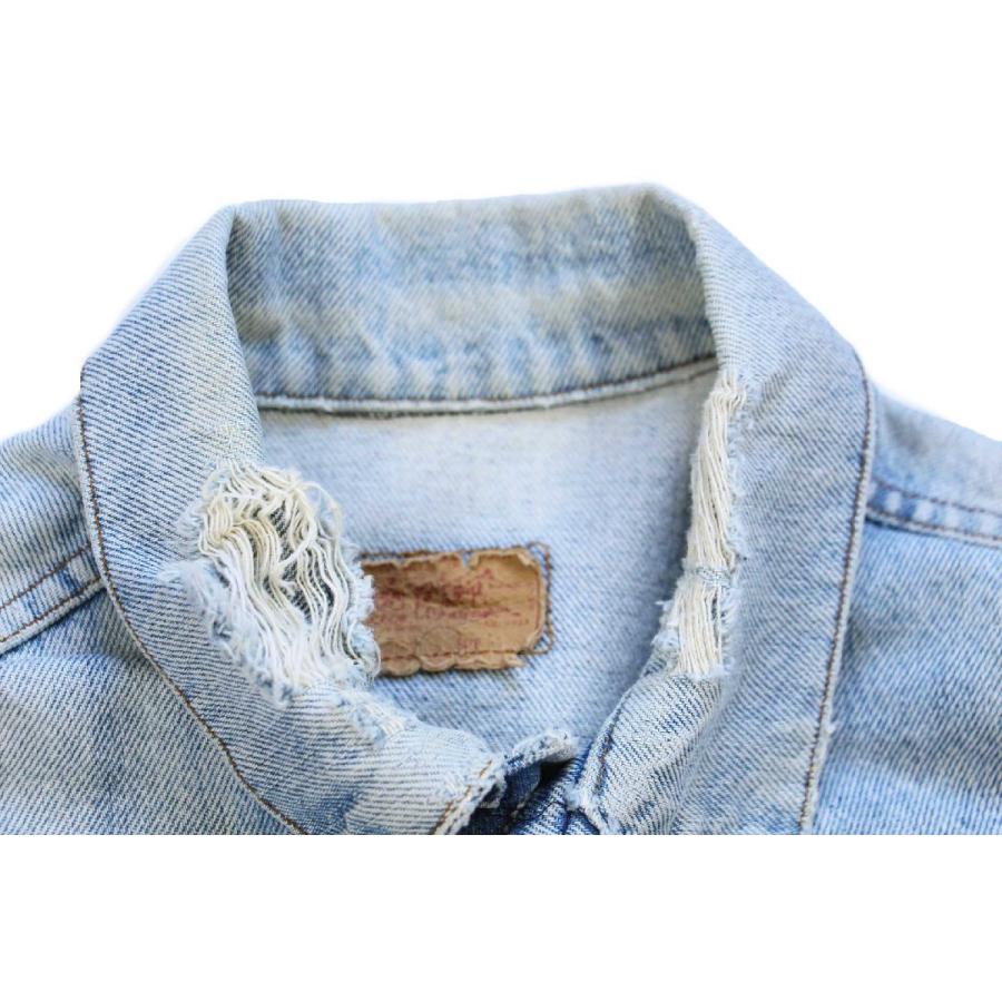 Levi's（リーバイス） 80s USA製 70506 カットオフ デニムジャケット 4
