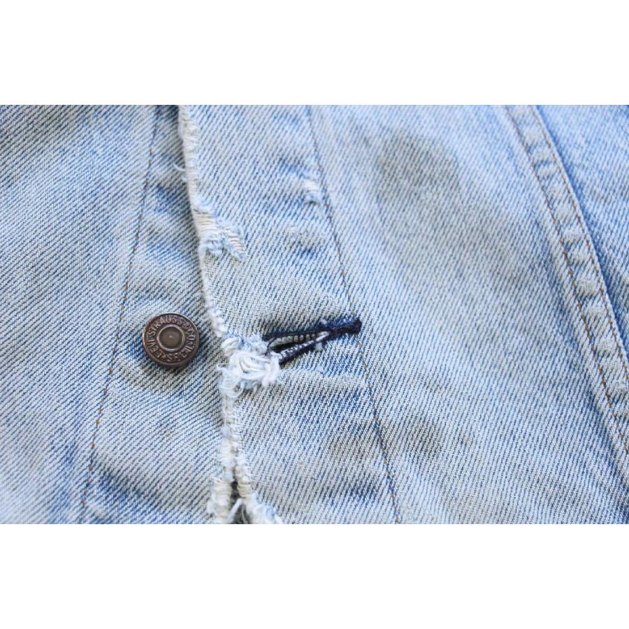 Levi's（リーバイス） 80s USA製 70506 カットオフ デニムジャケット 4