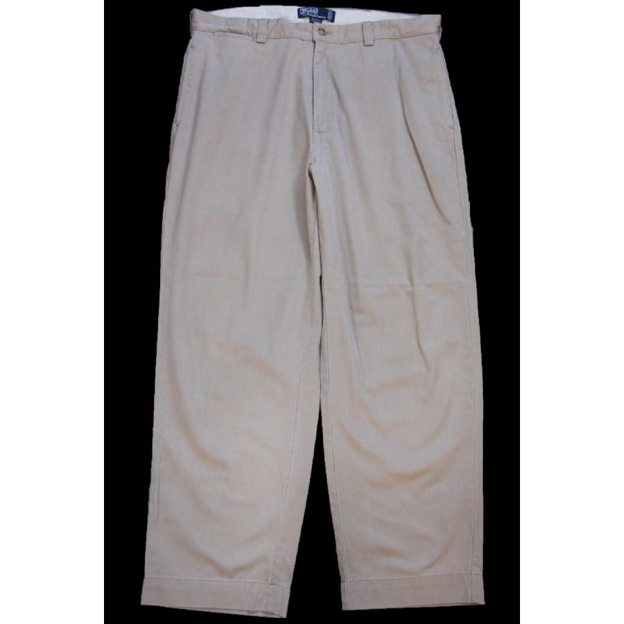 POLO RALPH LAUREN チノパン ポロチノ ベージュ メキシコ製 POLO RALPH LAUREN（ポロ・ラルフローレン） 90s メキシコ製 ポロ