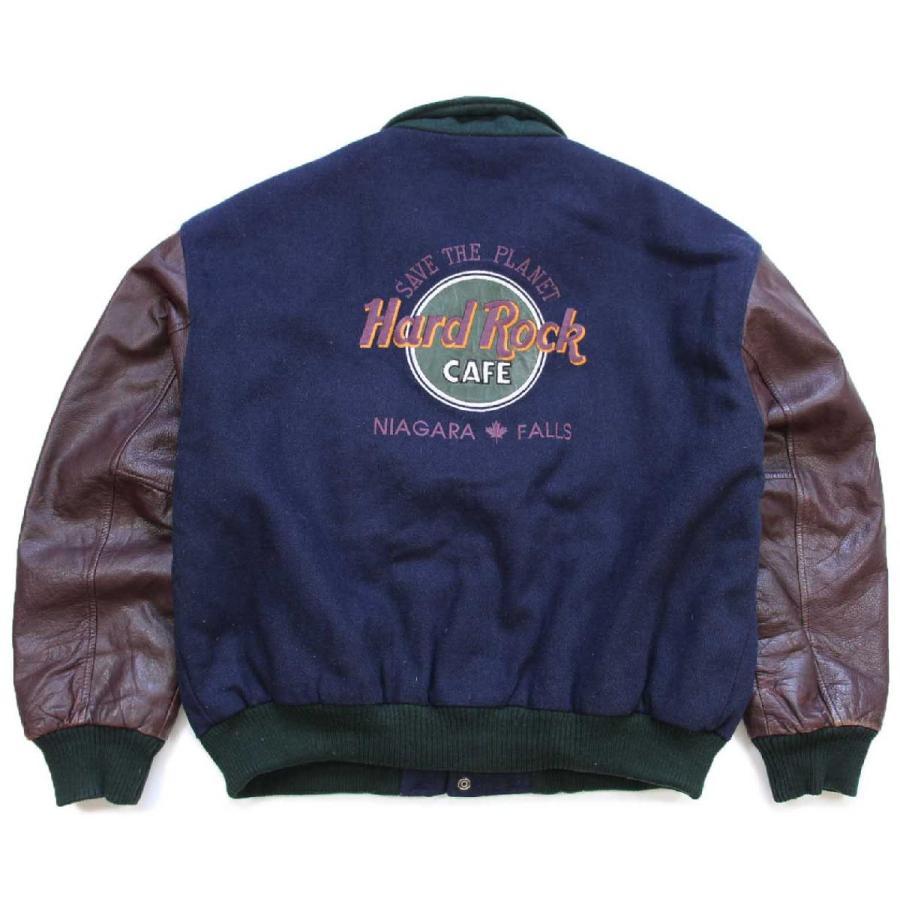 90s Hard Rock CAFE ハードロック カフェ NIAGARA FALLS ロゴ刺繍