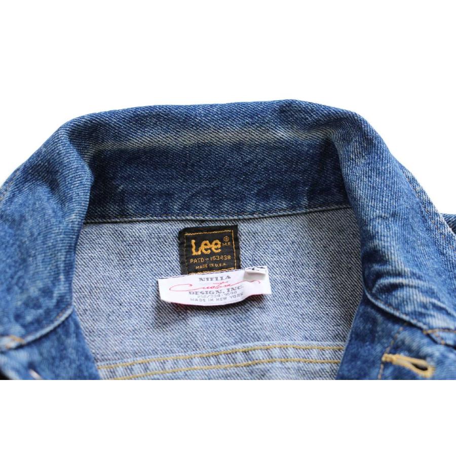 Lee（リー） 80s USA製 × NIELLA Custom DESIGN CINEMAX SESSIONS 刺繍
