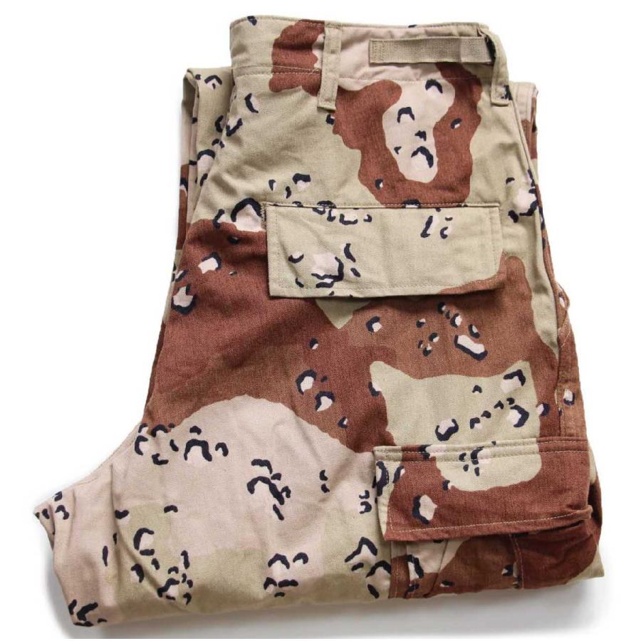 【希少 M-SHORT】米軍実物 90s チョコチップカモ BDUパンツ MILITARY（ミリタリー） デッドストック☆90s 米軍 U.S.ARMY チョコ