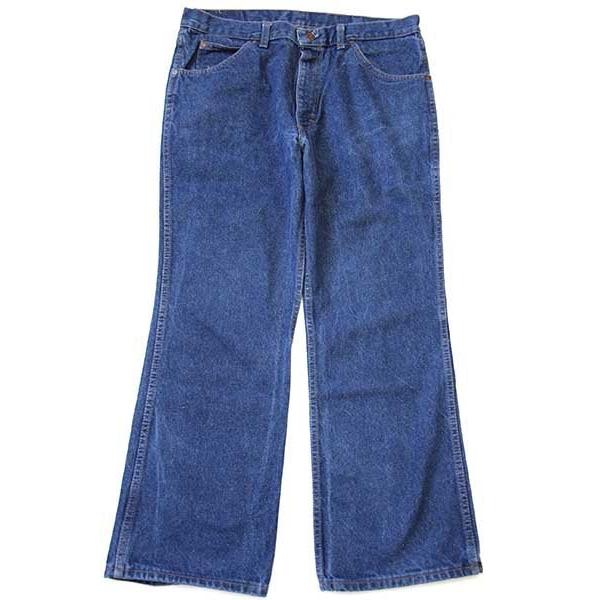 80s USA製 SEARS ROEBUCKS フレア デニムパンツ w36 L29☆ブーツカット 