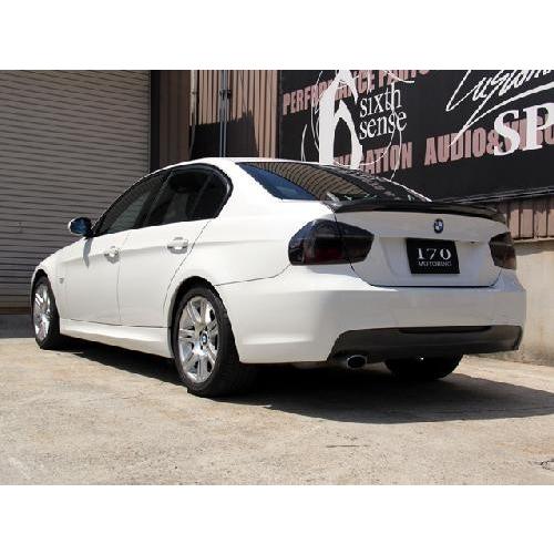 BMW E90セダン前期 テールレンズカバー ライトスモーク 4Pセット 784