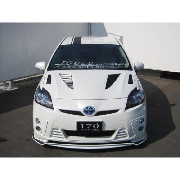 30プリウス エアロボンネット FRP未塗装 【シックスセンス ヤフー