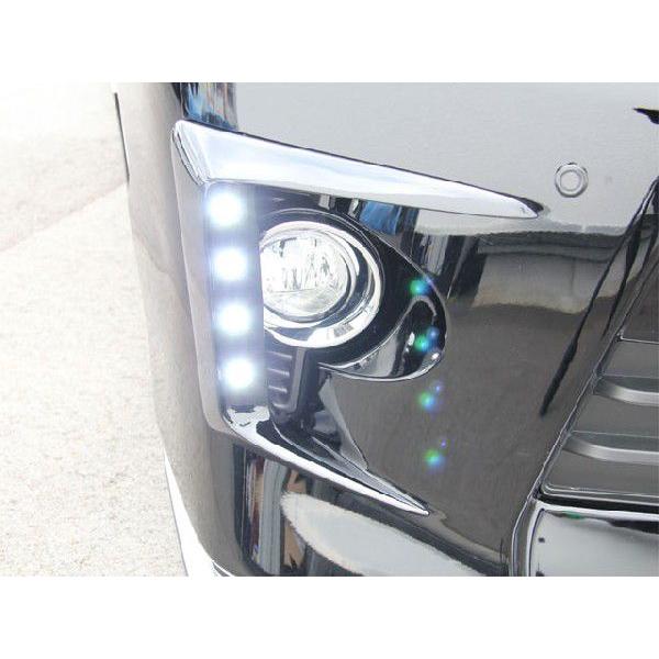 20系アルファード Sグレード後期 純正バンパー用LEDデイライトキット