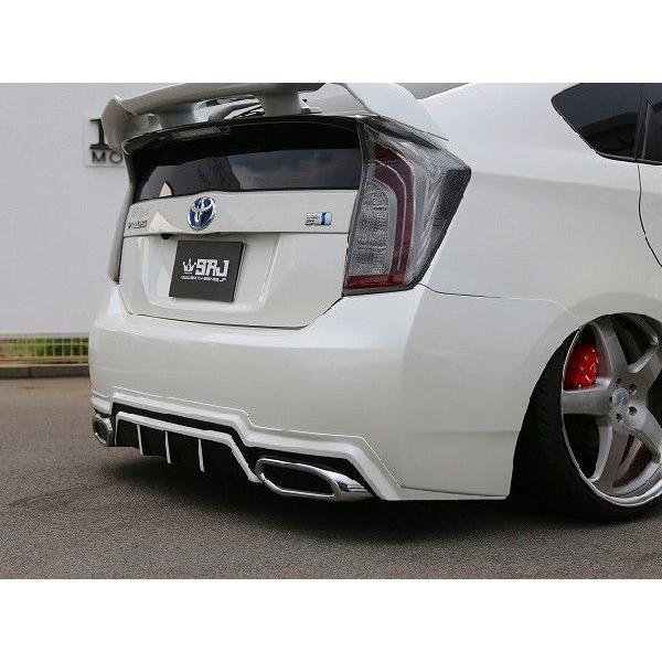 30プリウス前期 リアハーフスポイラーVer2 FRP未塗装 【シックスセンス