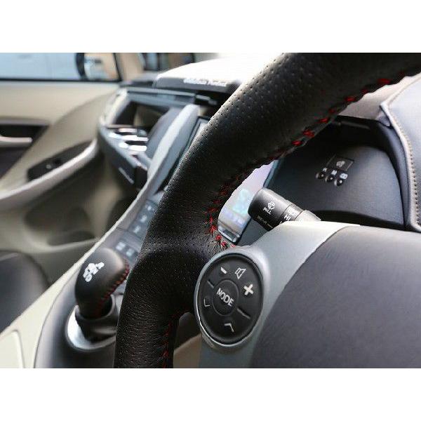 30プリウス後期 オールレザーステアリング 【シックスセンス ヤフー