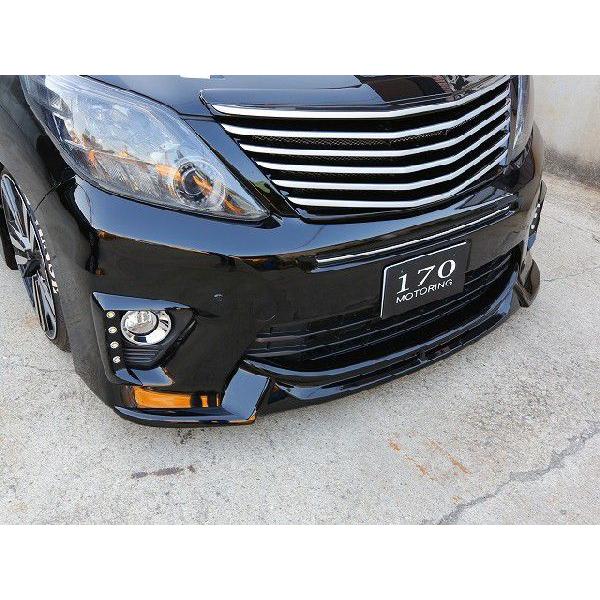 20アルファード前期 シックスセンス フロントリップガーニッシュ 未