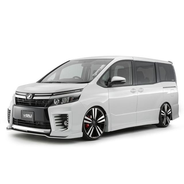 80VOXY ZSグレード 純正バンパー用LEDデイライトキット FRP未塗装