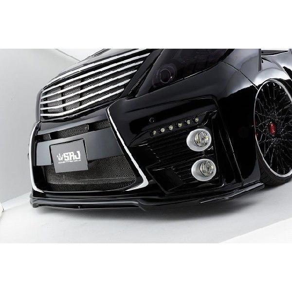 アルファード 20系Sグレード 後期 フロントバンパースポイラーVer2＋