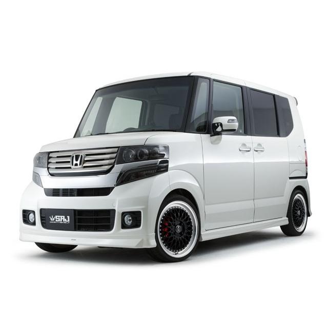 N-BOXカスタム用 ABS製エアロSEVEN フロントリップスポイラー