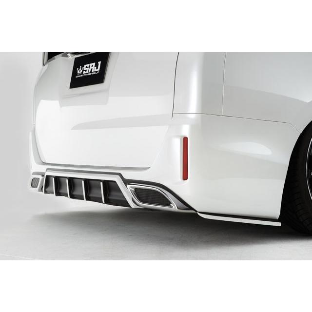 80エスクァイア用 リアアンダーガーニッシュ(マフラーリング付き) 純正