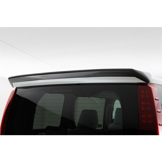 80エスクァイア 純正オプション用 リアウイング ABS製 カーボン調