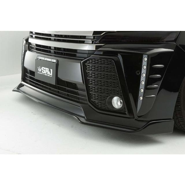 30ヴェルファイア前期Zグレード フロントフラップスポイラー FRP未塗装 