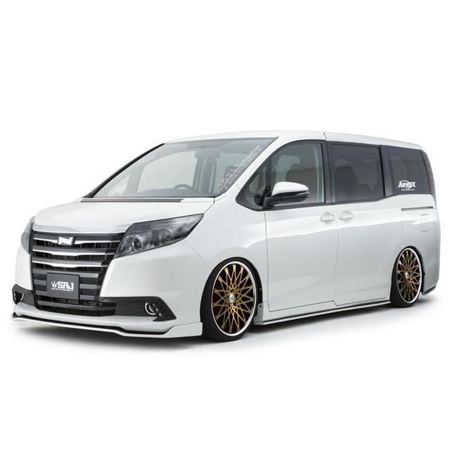 80ノア G/Xグレード専用 フロントフラップスポイラー 純正色塗装済み