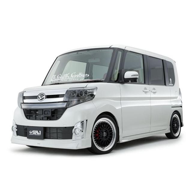 LA600タントカスタム用 ABS製エアロSEVEN フロントリップ