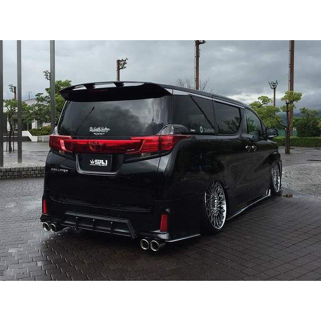 30系アルファード Sグレード用 ABS製エアロSEVEN リアアンダー