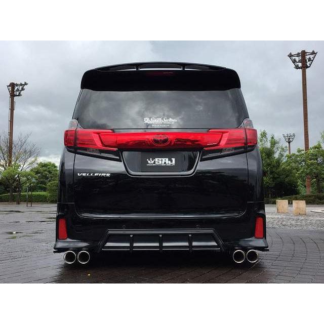 30系アルファード Sグレード用 ABS製エアロSEVEN リアアンダー