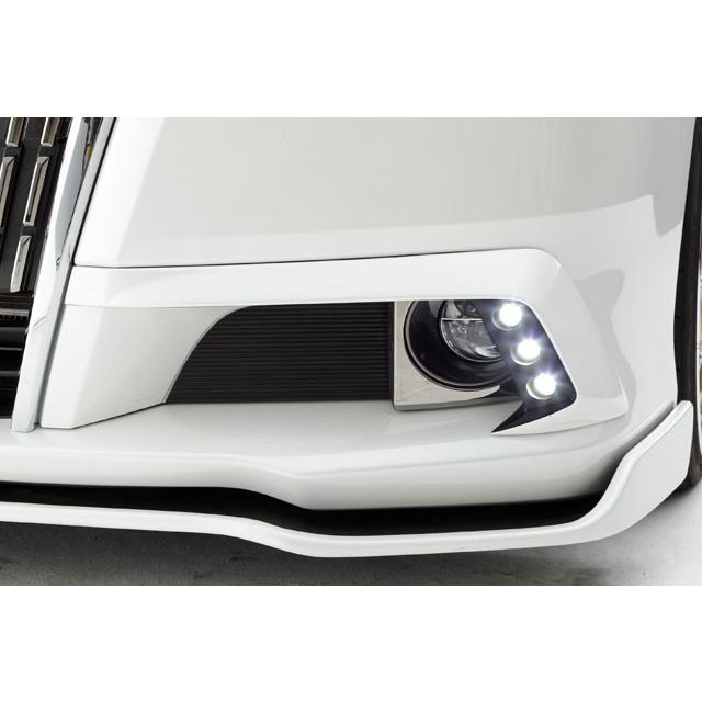 80エスクァイア用 純正バンパー用LEDデイライトキット FRP未塗装