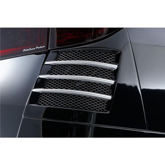 ヴェルファイア 20系 リアコーナーパネル ダクト付き 外品 希少パーツ パール 20系ヴェルファイア リアコーナーパネル 2色塗り分け塗装済み