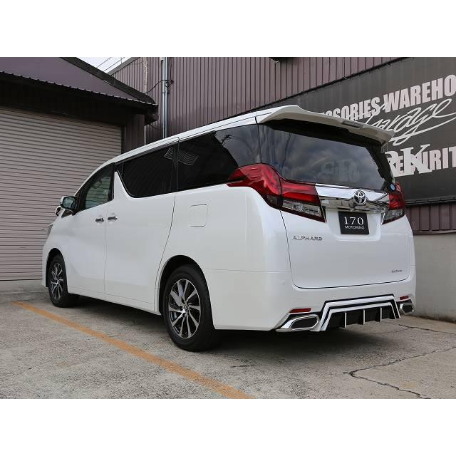 30系アルファード G/Xグレード用 ABS製エアロSEVEN リアアンダー