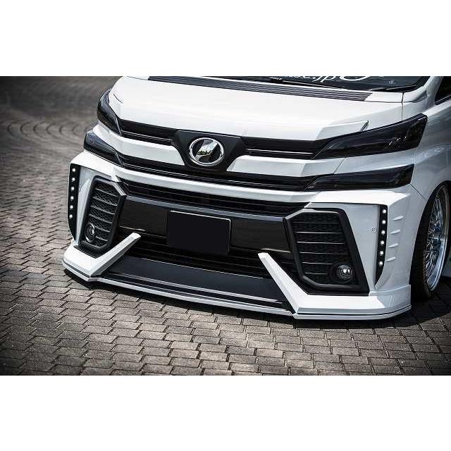 30ヴェルファイア前期Zグレード フロントリップスポイラーVer3