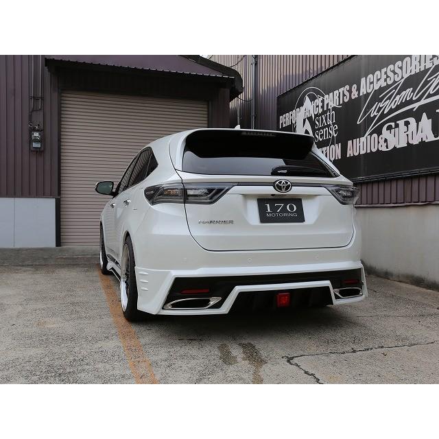 60ハリアー ジュール リアアンダースポイラー FRP未塗装 【シックス