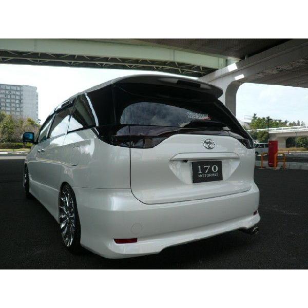 50エスティマ後期用テールレンズカバー ライトスモーク（ノーマル