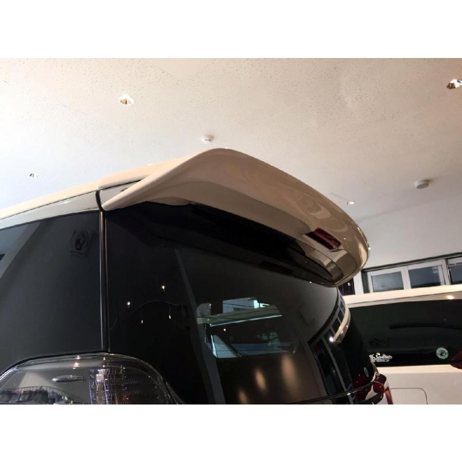 塗装後　未使用　アルファード　ヴェルファイア　30前期　後期　モデリスタ　左リア 30系アルファード リアウイングVer.2 FRP未塗装 FRP未塗装 【シックス