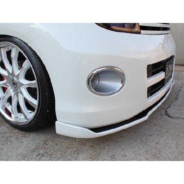 E51エルグランド 後期 フロントフラップスポイラー カーボンタイプ FRP