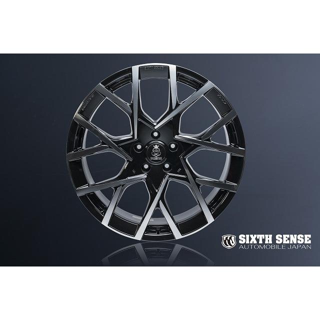 JC-DS7 8.5J 20インチ アルミホイール ブラックポリッシュ JC-DS7 8.5J 20インチ アルミホイール ブラックポリッシュ