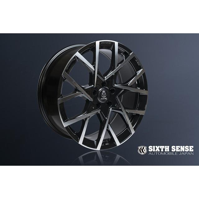 JC-DS7 8.5J 20インチ アルミホイール ブラックポリッシュ JC-DS7 8.5J 20インチ アルミホイール ブラックポリッシュ