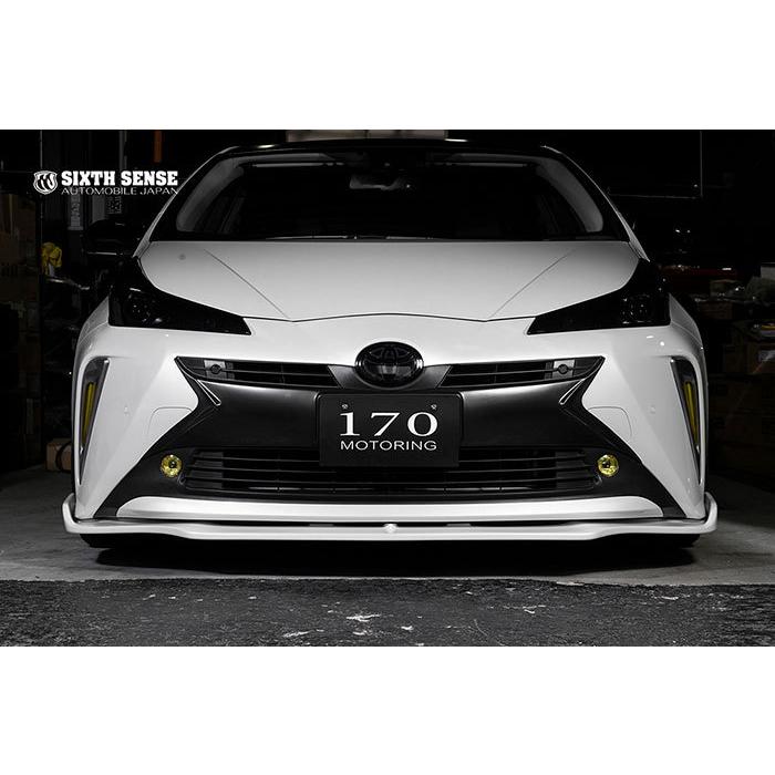 50プリウス後期 純正バンパー用ガーニッシュ(ABS未塗装) : シックス