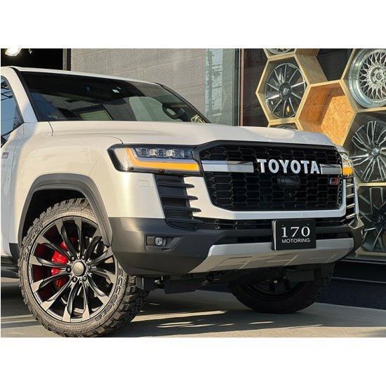 ランドクルーザー300専用 ブレーキキャリパーカバーVer2 ヘアライン