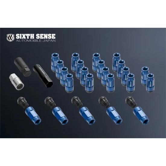 ジムニー 2ピースシェルナット 5穴用+背面タイヤ : シックス