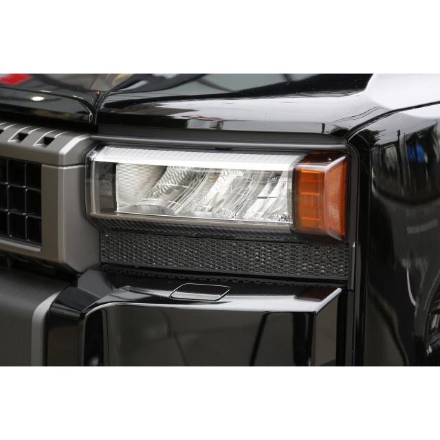 EXP ランクル250 角目用フロントウインカーカバー ライトスモーク