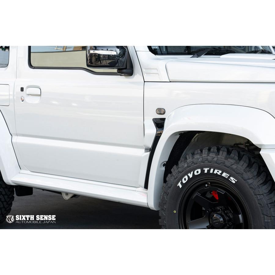 エクスプロージョン フェンダーダクト前後セット ジムニーシエラ JB74W