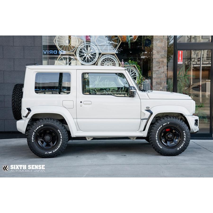 エクスプロージョン フェンダーダクト前後セット ジムニーシエラ JB74W