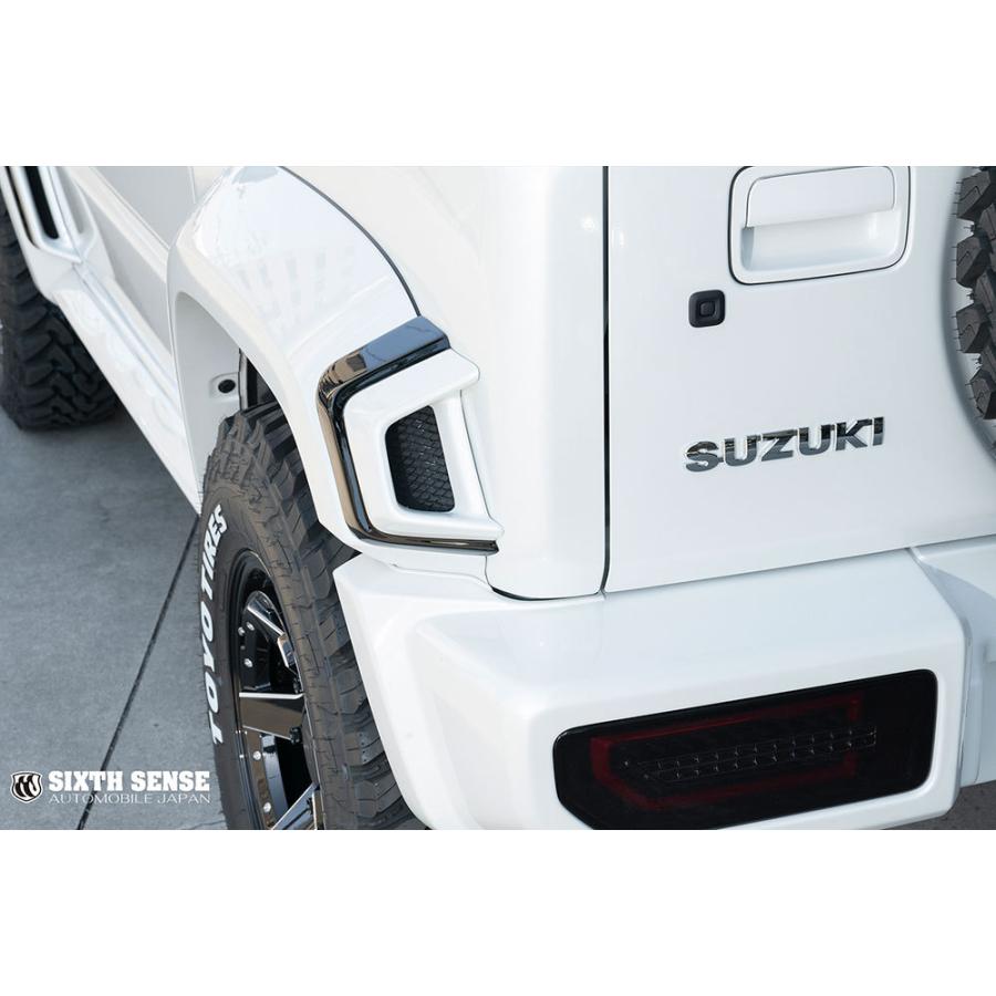 エクスプロージョン フェンダーダクト前後セット ジムニーシエラ JB74W