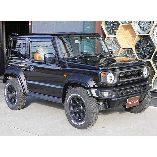 ジムニーシエラ JB74 オーバーフェンダー 未塗装品 : シックス ジムニーシエラ JB74 オーバーフェンダー 未塗装品 : シックス