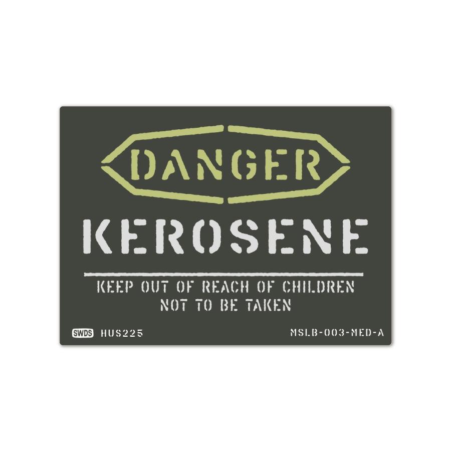 ミリタリー ステンシル デザイン サイン ラベルズ 危険 灯油 Mslb 003 Med A Mslb 003 Med A Sixtywatt Decal Service 通販 Yahoo ショッピング
