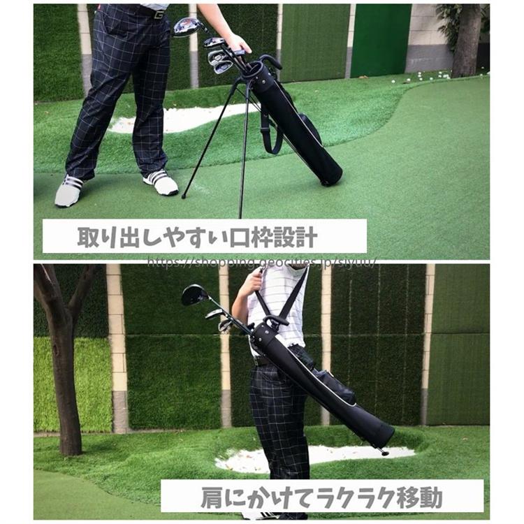 超ポイント祭 期間限定 ゴルフ セルフスタンドバッグ クラブケース スタンド 9本収納 大容量ポケット 軽量 セルフスタンド フード ゴルフバッグ ゴルフケース おしゃれ Cisama Sc Gov Br